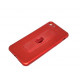 Capa De Silicone Motomo Con Anillo De Dedo Para Apple Iphone 7 / 8 (4.7) Rojo